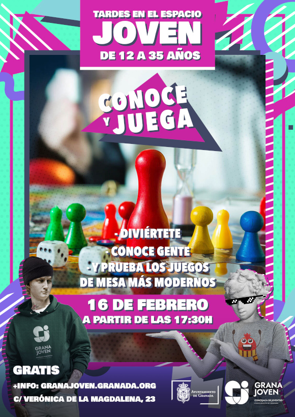 Espacio Joven: CONOCE Y JUEGA